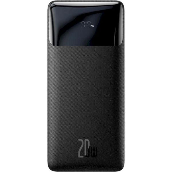 Повербанк BASEUS Bipow Digital Display Power Bank 20W Overseas Edition 20000mAh Black (PPBD050501)