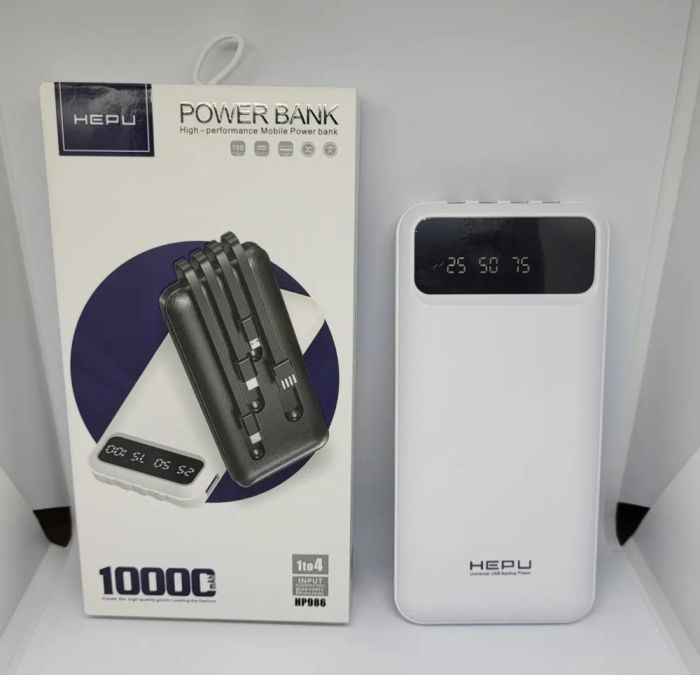 HEPU HP986 10000 mAh біла