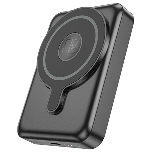 Портативний зарядний пристрій Power Bank Hoco Q11 Expressar PD20W 3in1 з Бездротовий зарядний пристрій 10 000 mAh Black - 00000067620_1