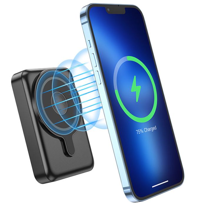 Hoco Q11 Expressar PD20W 3in1 з Бездротовий 10 000 mAh Black - 00000067620_1