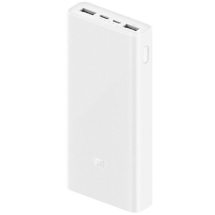 Xiaomi Mi Redmi 20000 mAh micro-USB Type-C швидке зарядження білий PBXR20W