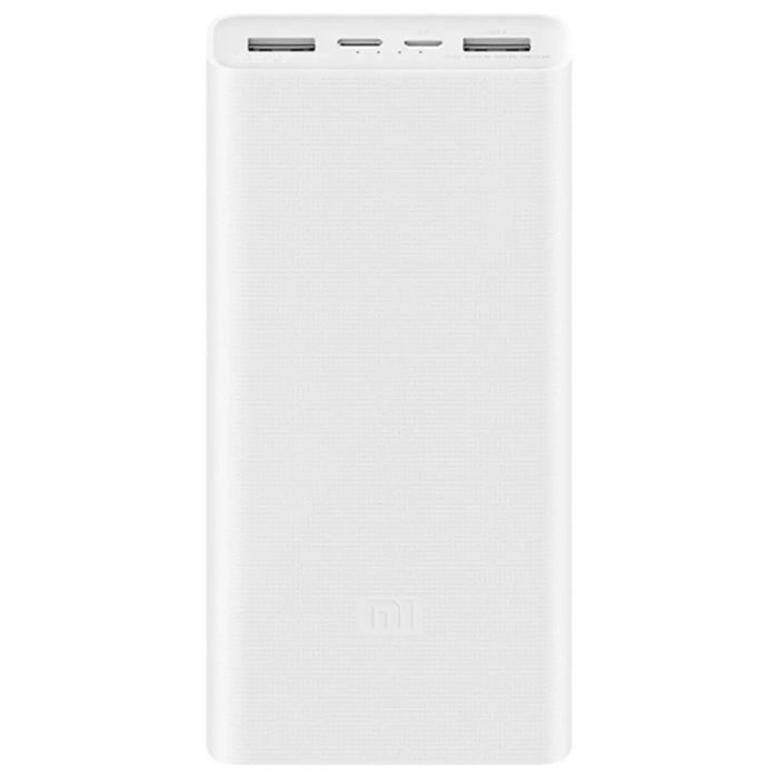 Xiaomi Mi Redmi 20000 mAh micro-USB Type-C швидке зарядження білий PBXR20W