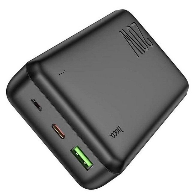 Hoco 20000 mAhTacker J87A USB Type-C 20W QC Black ТМ