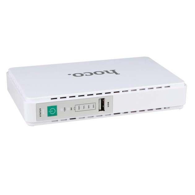 Hoco DB25 для Роутерів 8800mAh ІБП для маршрутизатора джерело живлення 12V 9V 5V Білий