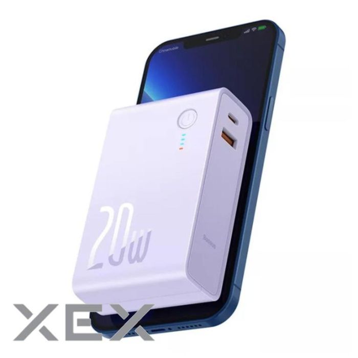 Baseus Power Station 2 Adaptor 10000 mAh 20W CN Purple (PPNL010005)