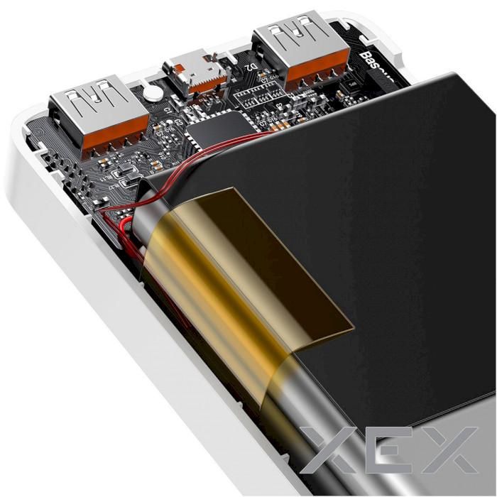 Baseus Bipow Digital Display 20W Overseas Edition 20000 mAh White (PPBD050302)