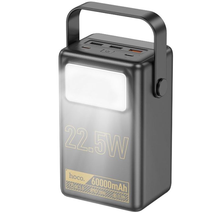 Hoco J110 Powerful 22.5W 60 000 mAh (Black) (182452)
