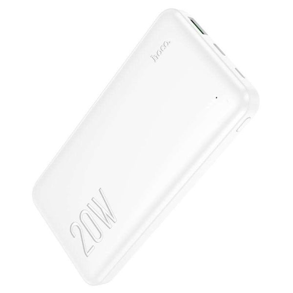 Портативний зарядний пристрій Power Bank HOCO J87 Tacker PD20W+QC3.0 10000 mAh (Білий) (51875)