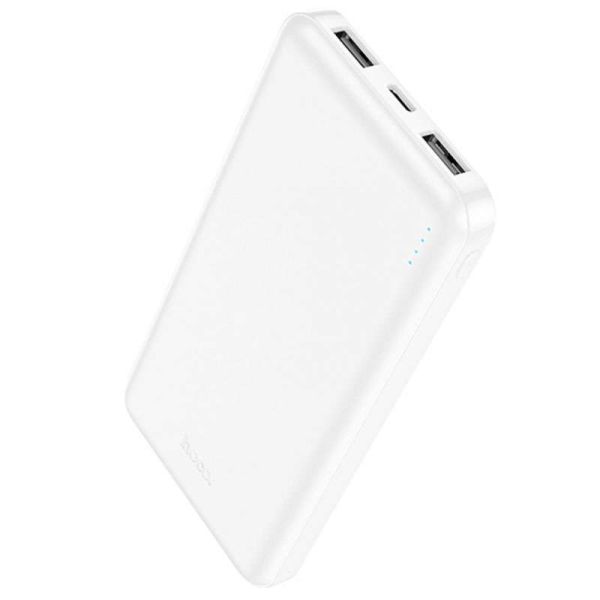 Портативний зарядний пристрій Power Bank HOCO J100 High-ranking 10000 mAh (White) (158906)