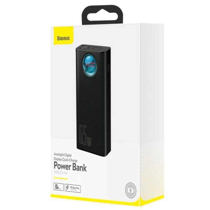 Baseus Amblight 65W Overseas Edition 30000 mAh (PPLG000101) (Black) (160382)