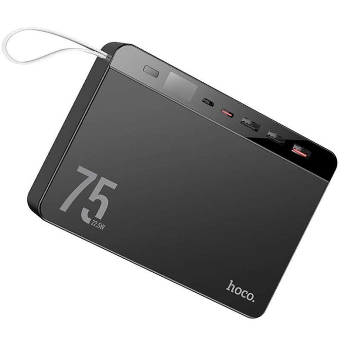 Hoco J94 Overlord 22.5W 75000 mAh (Чорний) (144516)
