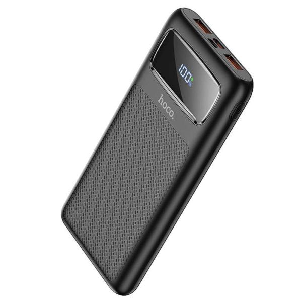Портативний зарядний пристрій Power Bank HOCO J81 10000 mAh (Чорний) (40412)