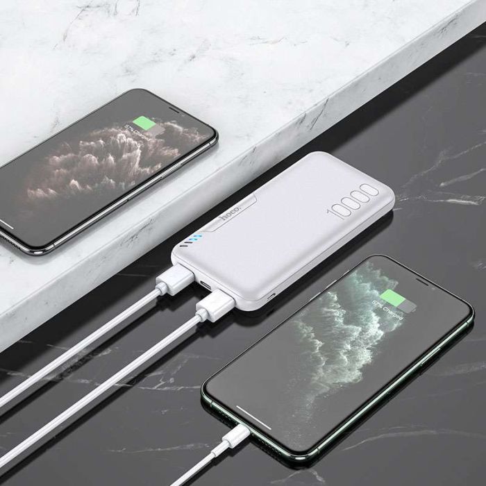 Hoco J82 Easylink 10000 mAh (Білий) (11494)