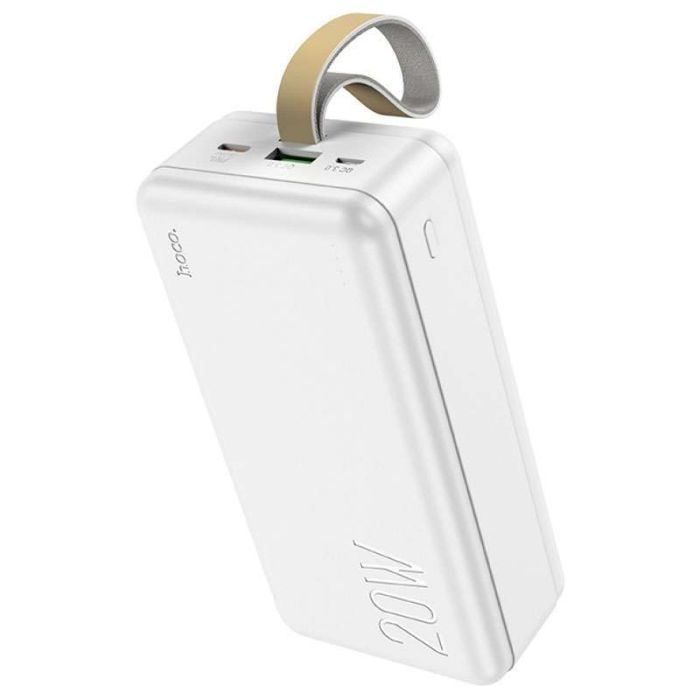 Hoco J87B Tacker PD20W+QC3.0 30000 mAh (White) (156631)