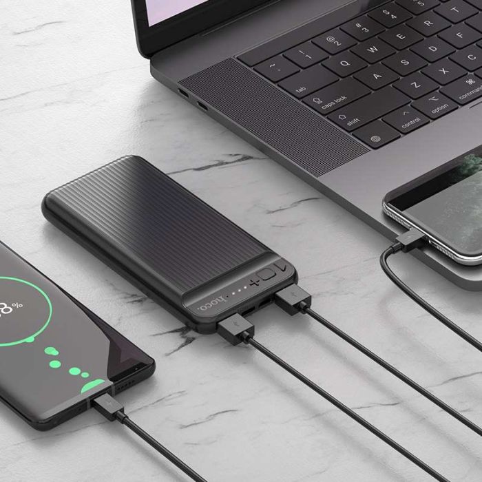 Hoco J52 "New Joy" 10000 mAh (Чорний) (8617)