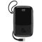 Baseus Q pow Digital Display 3A 10000 mAh (With Type-C) (Чорний) (143286)