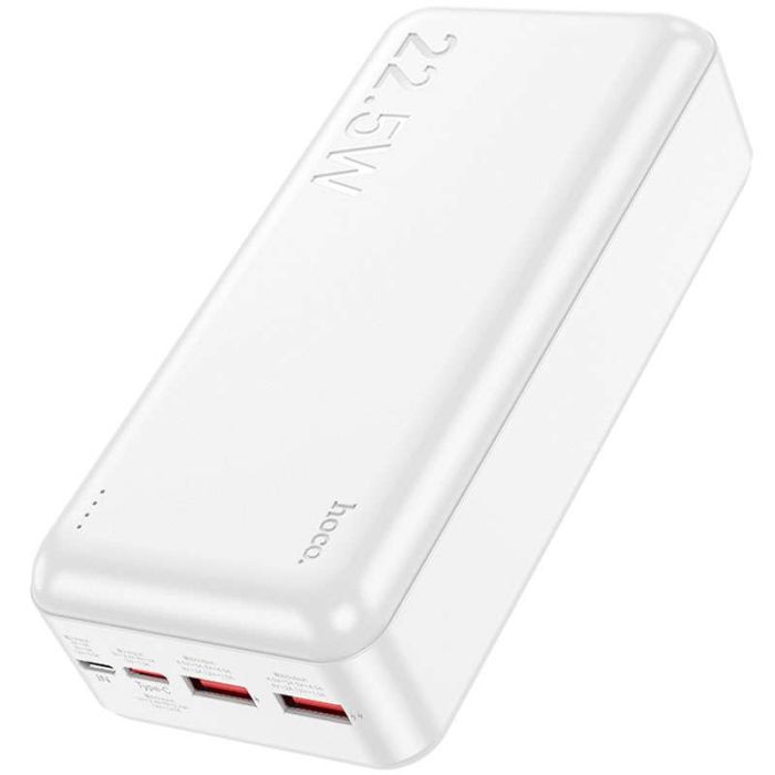 Hoco J101B Astute 22.5W 30000 mAh (Білий) (144514)