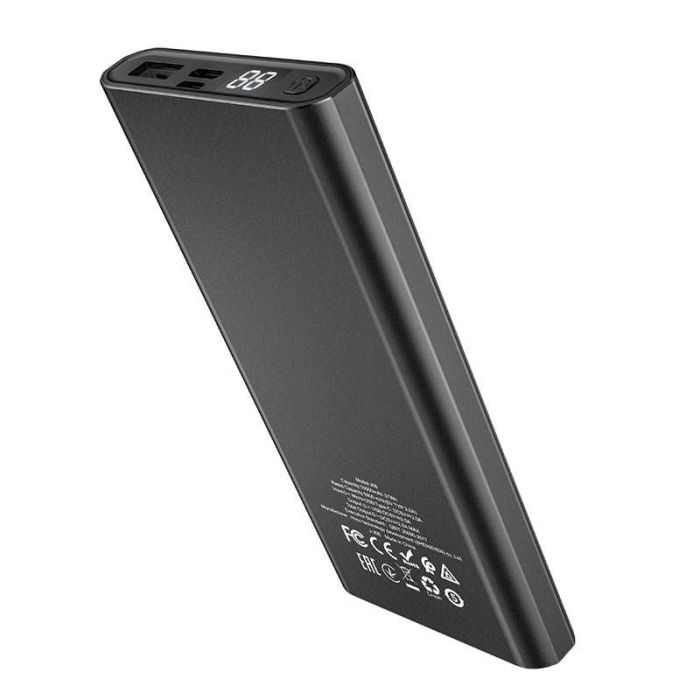 Hoco J68 10000 mAh (Чорний) (11112)