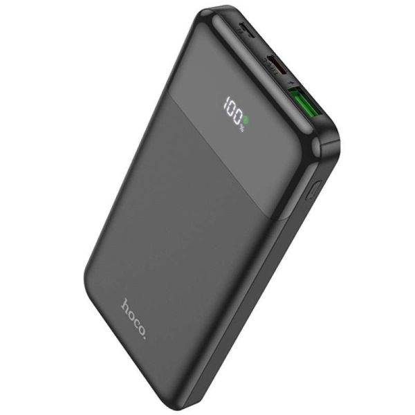 Hoco J102 Cool figure PD20W+QC3.0 10000 mAh (Black) (156625)