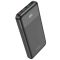 Hoco J102 Cool figure PD20W+QC3.0 10000 mAh (Black) (156625)