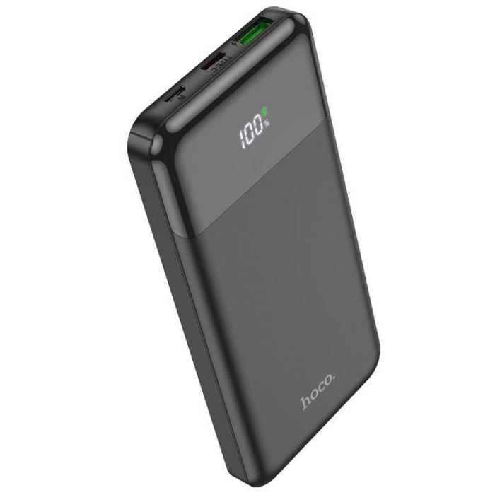 Hoco J102 Cool figure PD20W+QC3.0 10000 mAh (Black) (156625)