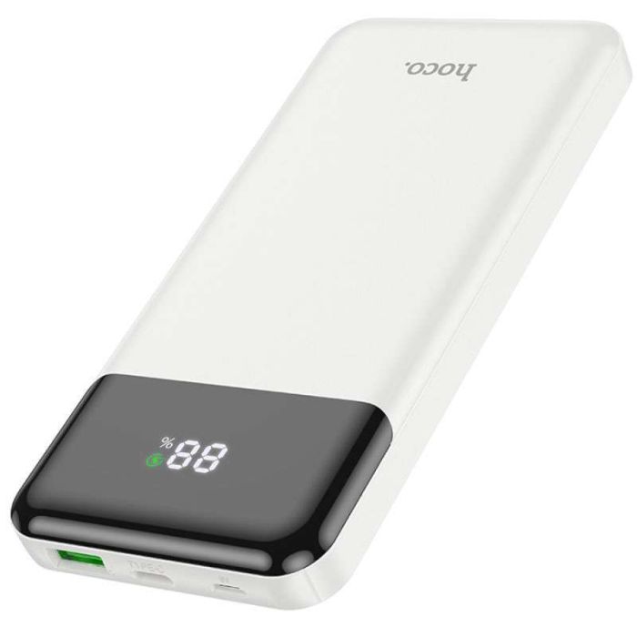 Hoco J102 Cool figure PD20W+QC3.0 10000 mAh (White) (156626)