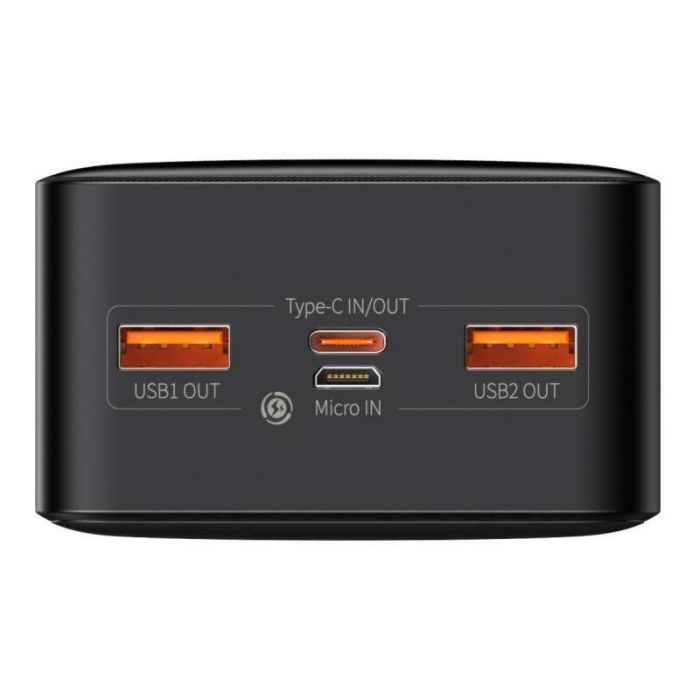 Baseus Bipow Overseas 20W 30000 mAh (Чорний) (154124)