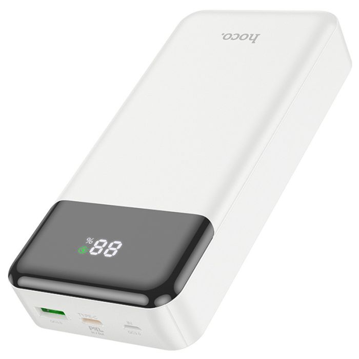 Hoco J102A Cool figure PD20W+QC3.0 20000 mAh (White) (158907)