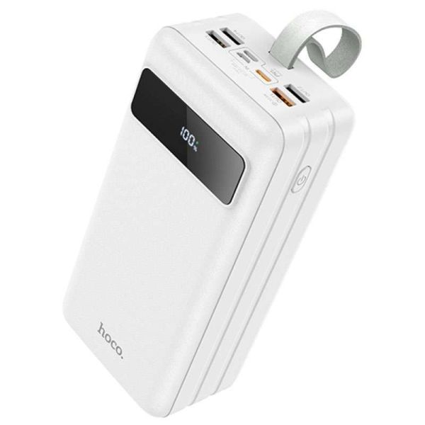 Портативний зарядний пристрій Power Bank HOCO J86B Electric 22.5W 60000 mAh (Білий) (156618)