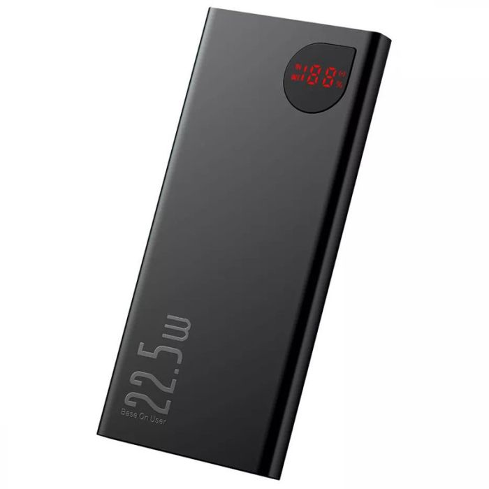 Baseus Adaman Metal QC 22.5W Overseas Edition 10000 mAh (PPAD070001) (Black) (160439)
