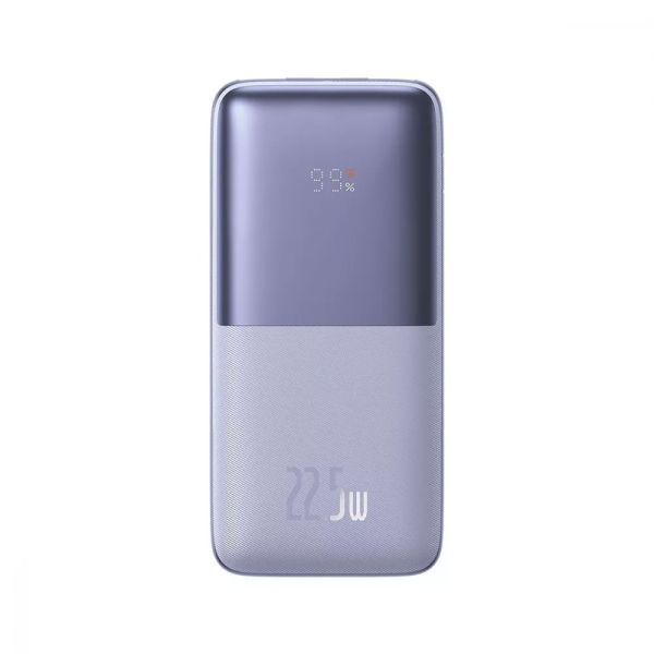 Портативна батарея PowerBank Baseus Bipow Pro Digital Display 22.5Вт 10000 мАг Purple