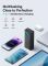 Baseus Amblight Digital Display 26800mAh 65W QC3.0 PD3.0 4xUSB/Type-C/Lightning/microUSB чорний (P10022402113-00)