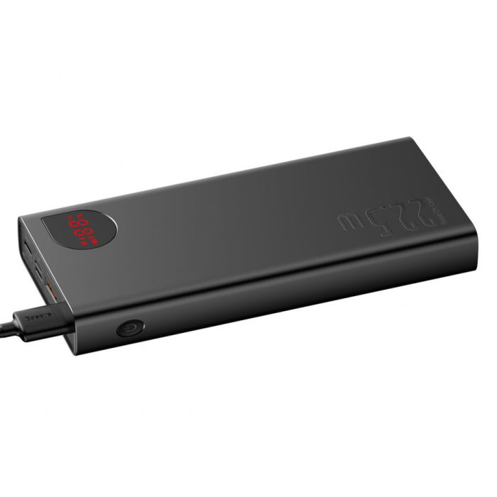 Baseus Adaman Metal Digital Display Quick Charge 20000 mAh22.5W Black (PPAD000101)