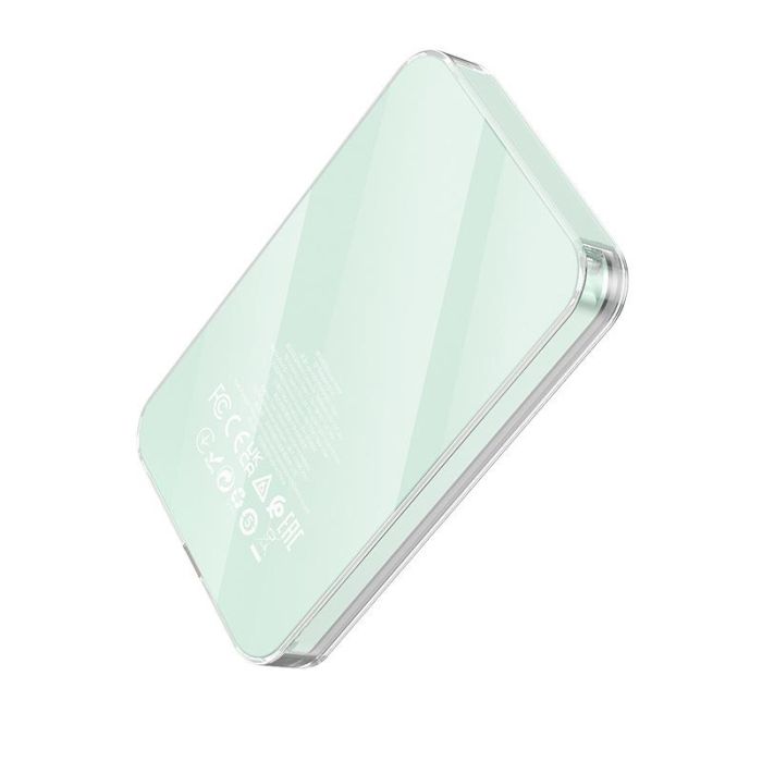 Hoco Ice Crystal magnetic fast charging Q14 5000 mAh |Type-C,QC/PD,20W/3A| Green