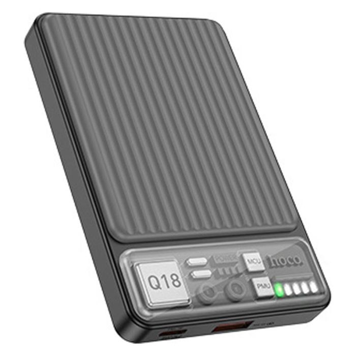 Hoco Tourer with magnetic fast charging Q18 10000 mAh |Type-C/1USB, QC/PD, 22.5W