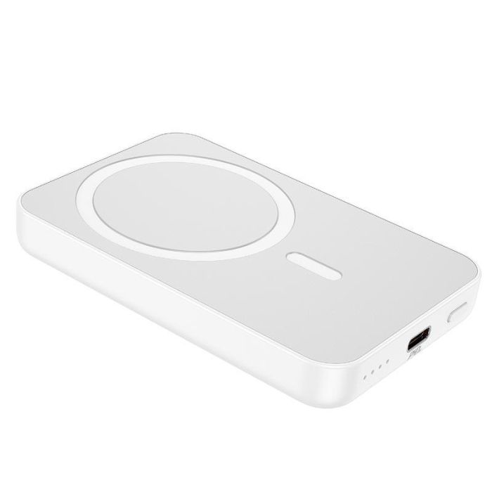 Hoco Easy magnetic fast charging J109 5000 mAh | Type-C, QC/PD, 20W/3A | Білий