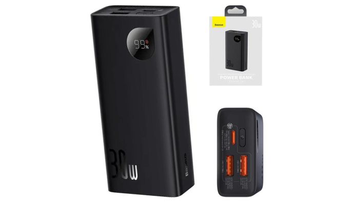 Baseus (PPAD040) 10000 mAh 30W Adaman2 Black