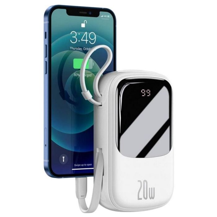 Baseus Qpow Digital Display Quick Charging 20W 20000 mAh W