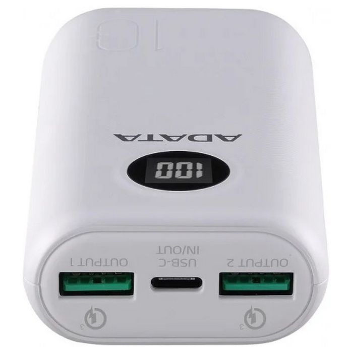 A-DATA P10000QCD 10000 mAh White (AP10000QCD-DGT-CWH)