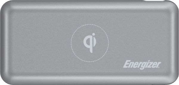 Energizer QE2007PQ Qi Wireless Type-C PD 20000 mAh Silver (QE2007PQ/GY)