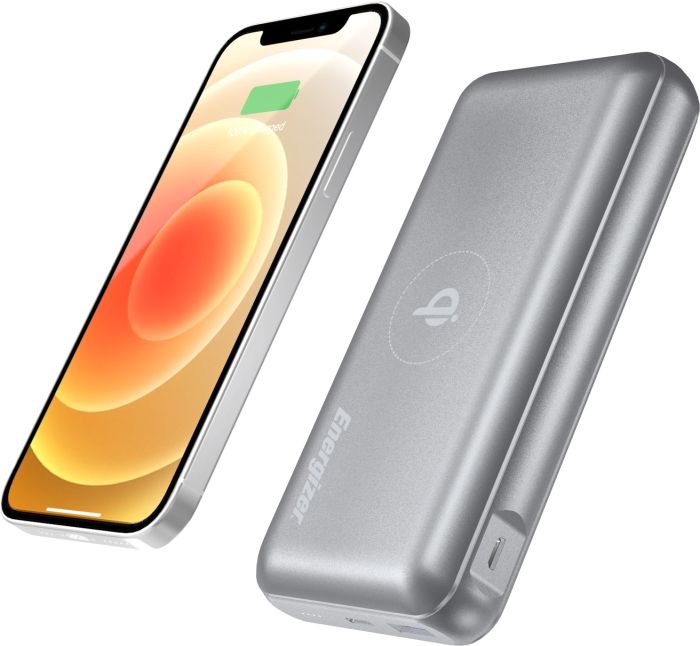Energizer QE2007PQ Qi Wireless Type-C PD 20000 mAh Silver (QE2007PQ/GY)