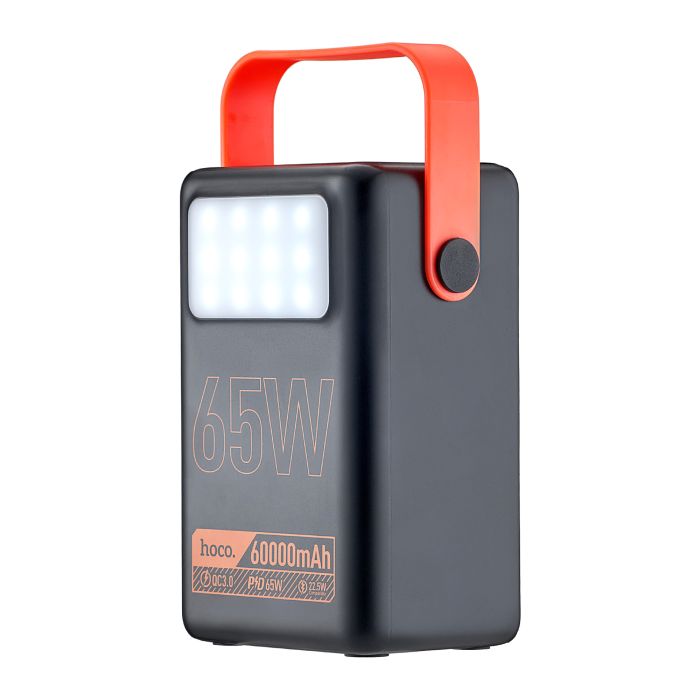 Power Bank Hoco J110A Powerful PD65W power bank 60000mAh Black