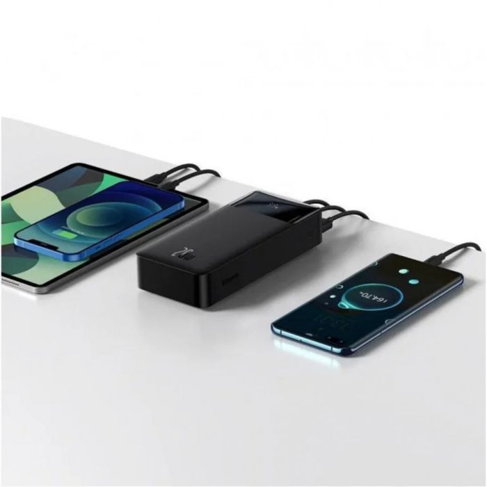 Baseus Bipow Digital Display 30000 mAh 20W Black (PPBD050401)