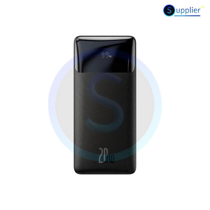 Baseus Bipow Digital Display 20W 20000 mAh Type-C (PPDML-М01) - Black