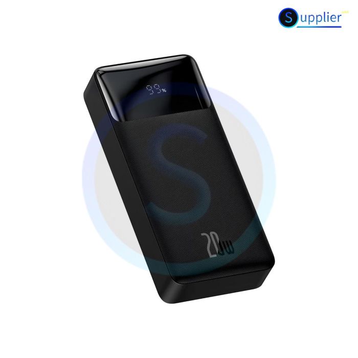 Baseus Bipow Digital Display 20W 20000 mAh Type-C (PPDML-М01) - Black