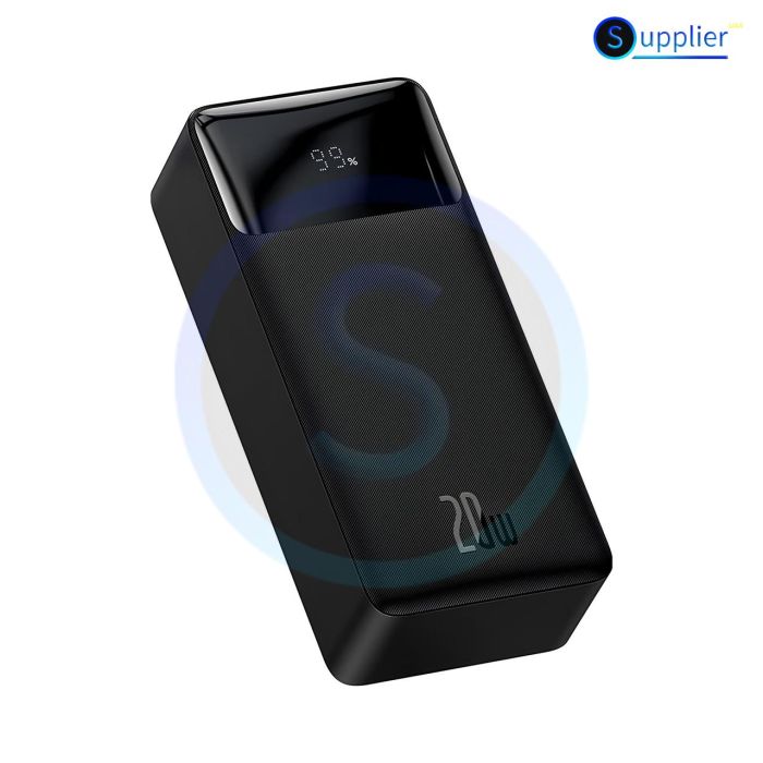 Baseus Bipow Digital Display 20W 30000 mAh Type-C (PPDML-N01) - Black