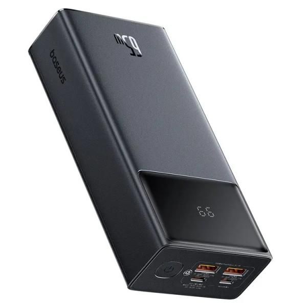 Повербанк 30000mAh 65W Baseus Star-Lord Digital Display 2xUSB/Type-C/microUSB чорний (P10022908113-00)