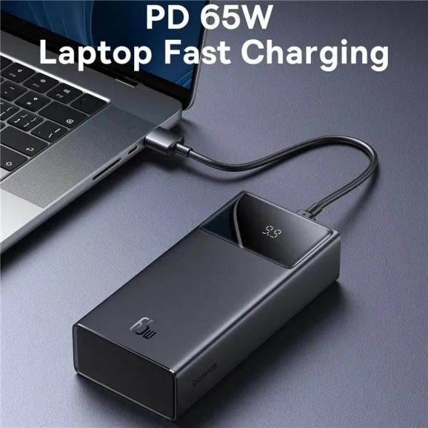 Baseus 30000 mAh 65WStar-Lord Digital Display 2xUSB/Type-C/microUSB чорний (P10022908113-00)