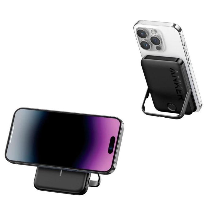 Magsafe Anker A1618 5000 mAh для iPhone для телефону Чорний