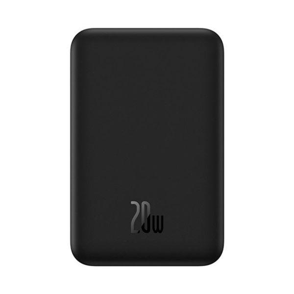 Зовнішній аккумулятор Baseus Magnetic Mini Wireless Power Bank 20000mAh PPCX150001 чорний